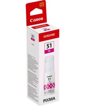 4547C001, CANON GI-51 M INCHIOSTRO MAGENTA ALTA CAPACITA' 75 ML PIXMA G1520, G2520, G2560, G3520, G3560, Canon