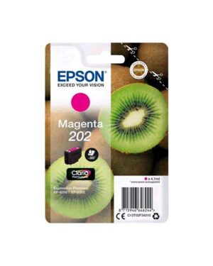 C13T02F34010, EPSON 202 CARTUCCIA INK 4.1 ML MAGENTA, Epson