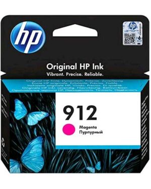 3YL78AE#BGX, HP 912 3YL78AE CARTUCCA ORIGINALE MAGENTA 315 PAGINE COMPATIBILE CON STAMPANTI A GETTO DI INCHIOSTRO OFFICEJET PRO SERIE 8010 E 8020, HP