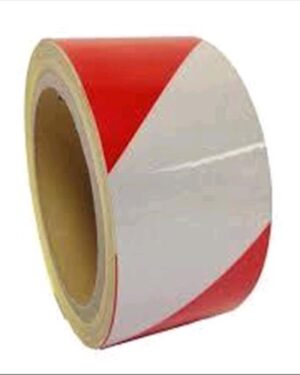 1620B/R, VIVA NASTRO ADESIVO SEGNALETICO 50MMx25M COLORE BIANCO/ROSSO, VIVA