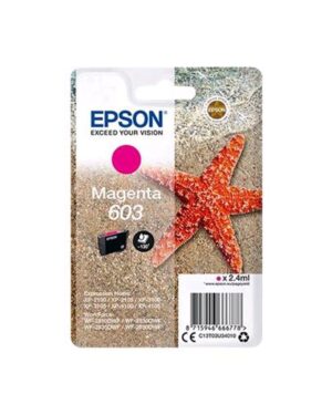 C13T03U34010, EPSON T03U34010 MAGENTA 603 CARTUCCIA INK, Epson