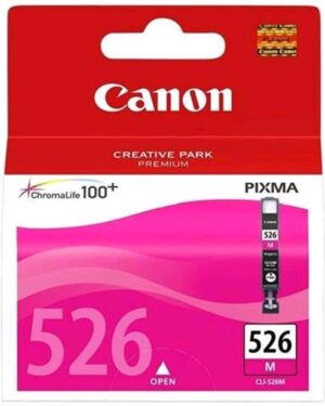 4542B001, CANON CLI-526M CARTUCCIA MAGENTA PER PIXMA MG5150-5250-6150-8150-IP4850 (4542B001), Canon