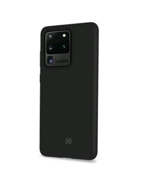 FEELING991BK, CELLY SAMSUNG GALAXY S20 ULTRA COVER IN SILICONE BLACK, CELLY