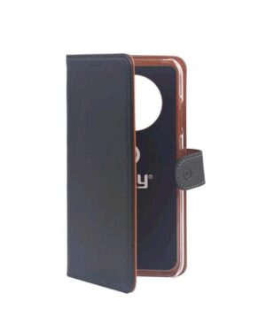 WALLY935, CELLY SAMSUNG GALAXY A42 5G CUSTODIA A PORTAFOGLIO IN SIMILPELLE BLACK, CELLY