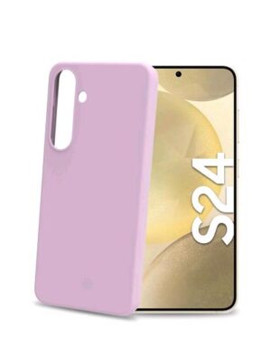 CROMO1065PK, CELLY SAMSUNG GALAXY S24 5G COVER IN MORDIBO TPU CON FINITURA SOFT-TOUCH ROSA, CELLY