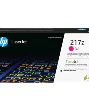 W2173Z, HP 217Z TONER MAGENTA ALTISSIMA RESA PER COLOR LASERJET ENTERPRISE MFP 6800DN 24.000 PAGINE, HP