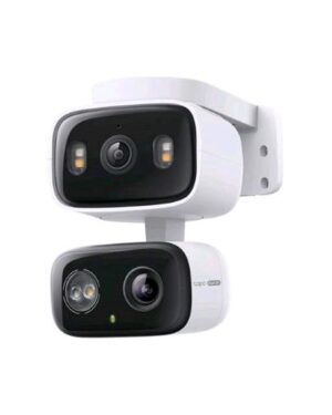 TC34, TP-LINK TC34 TELECAMERA DI SORVEGLIANZA INTERNO/ESTERNO DUAL LENS 2K 2304 x 1296 360 GRADI WI-FI AUDIO VISIONE NOTTURNA A COLORI IP65 BIANCO, Tp-Link