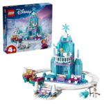43281, LEGO DISNEY CASTELLO DI GHIACCIO DI ELSA SULLA NEVE CON 7 PERSONAGGI E ACCESSORI, LEGO