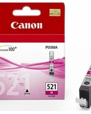 2935B001, CANON CLI-521M SERBATOIO MAGENTA PER PIXMA MP540-MP620-MP630-MP980-iP3600-iP4600-MX860 (2935B001), Canon