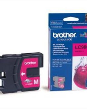 LC980M, BROTHER LC-980M CARTUCCIA MAGENTA PER DCP145C-165C-MFC250C-290C 260PG, Brother