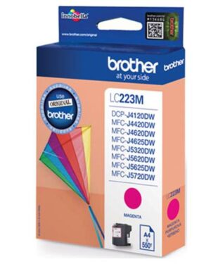 LC223M, BROTHER LC-223M CARTUCCIA 550PG MAGENTA, Brother